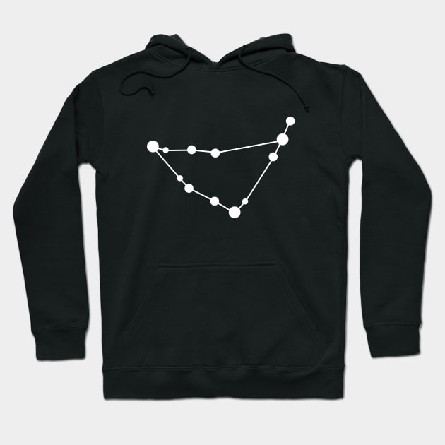 Zodiac sign Capricorn constellation Hoodie by galaxieartshop